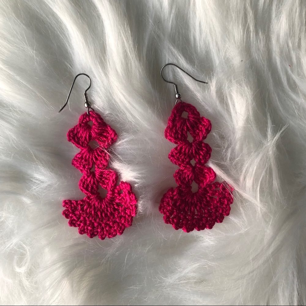 Handmade Crochet Earring